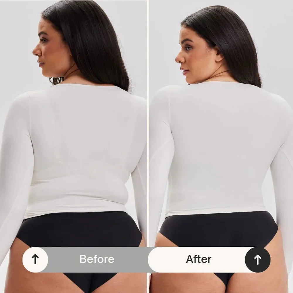PLERIVA Seamless Wireless Plunge Lift Bra: Smooth, Low-Profile Comfort