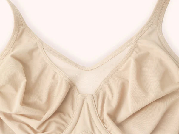 PLERIVA Unlined Underwire Full Coverage Minimizer Bra: Full Coverage That Minimizes