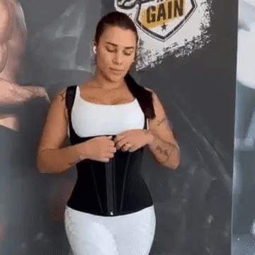 PLERIVA Double Waistband Corset Shaping Vest: Breathable, Flexible Comfort