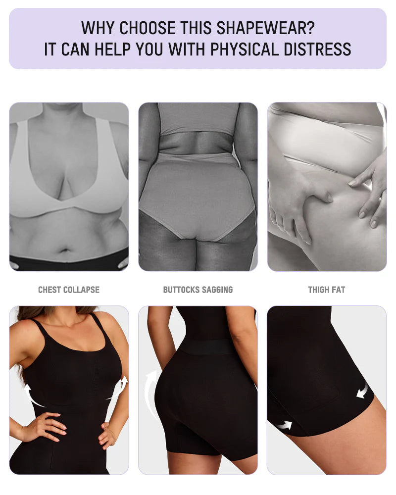 PLERIVA Seamless Full Body Sculpting Bodysuit: Visible Shaping From Every Angle