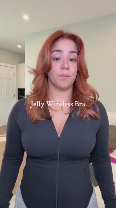 Seamless Wireless Plunge Lift Bra fit video