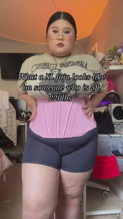 Double Waistband Corset Shaping Vest fit video