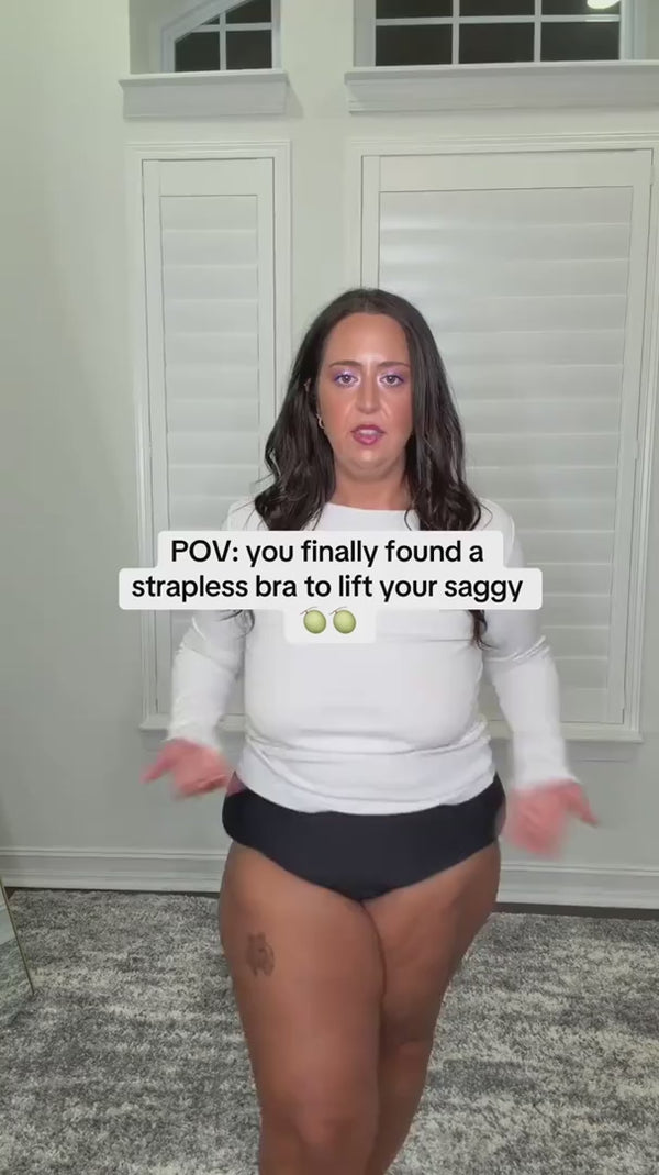 convertible invisible support bra fit video